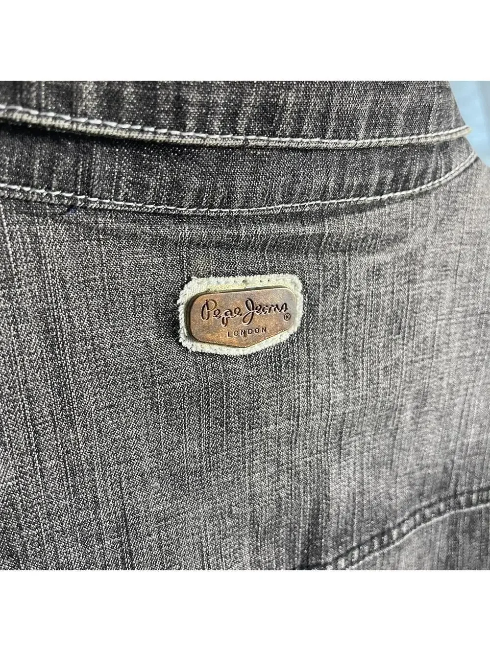 y2k Pepe Jeans London denim jacket Womens 2XL